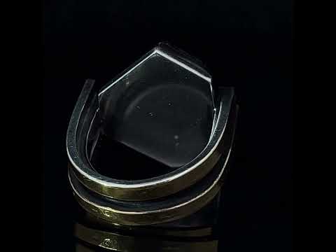 Barbara Bertagnolli - 24k Yellow Gold Silver Tanzanite Ring - DESIGNYARD, Dublin Ireland