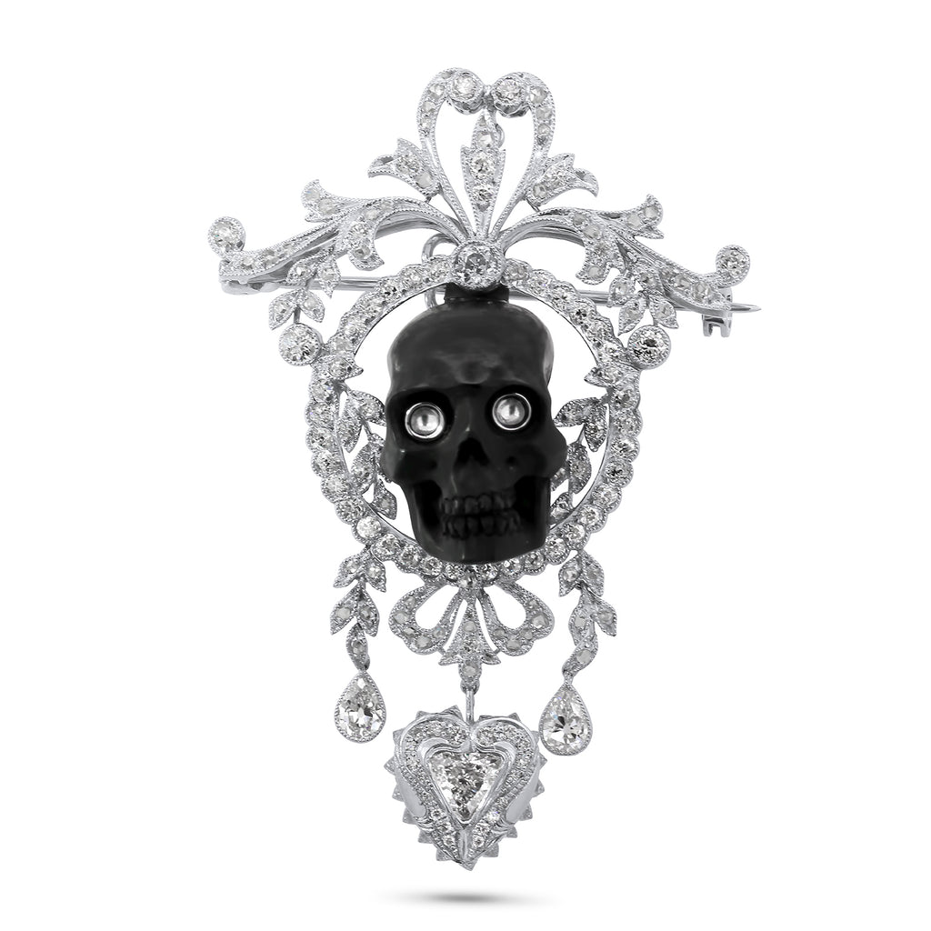 platinum who framed rodger diamond brooch designyard contemporary jewellery gallery dublin ireland