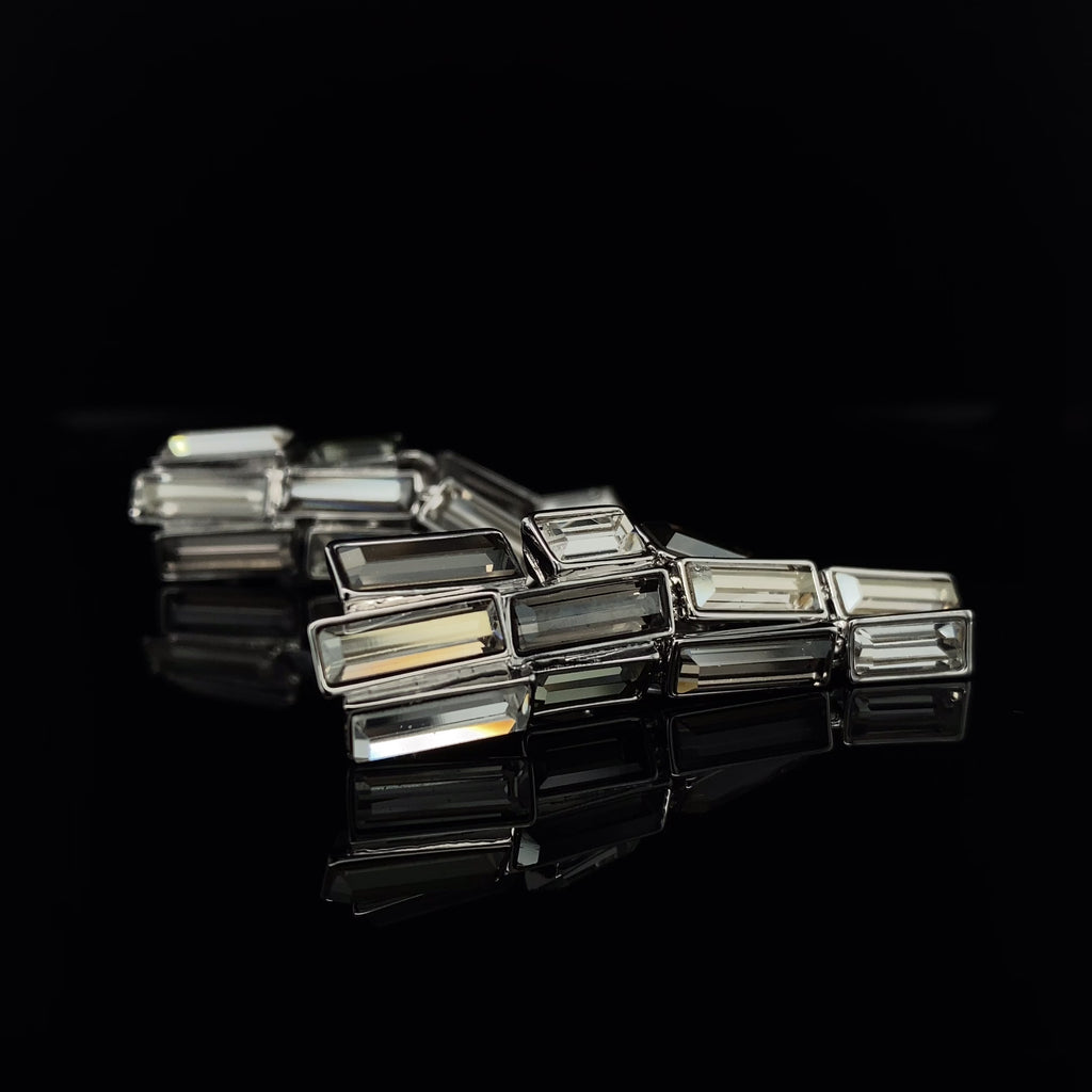 Simon Harrison - Caddis Multi Baguette Short Earring - DESIGNYARD, Dublin Ireland.