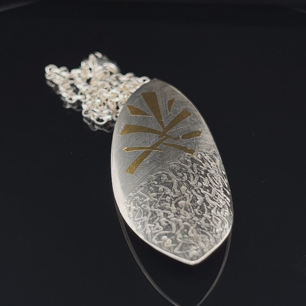 Cassie McCann - Sterling Silver Shelly Banks Pendant - DESIGNYARD, Dublin Ireland.