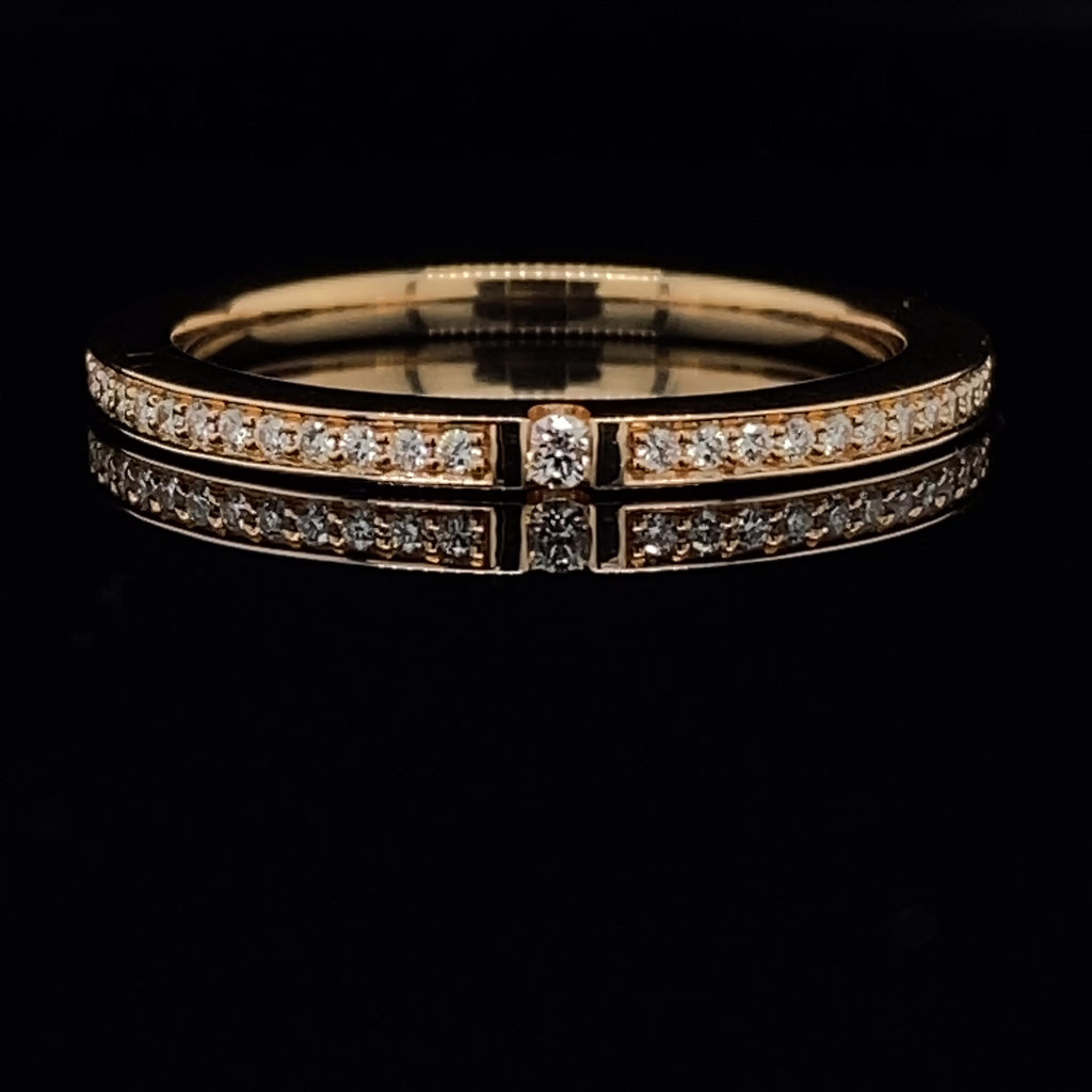 Meister - 18k Rose Gold Diamond Ring - DESIGNYARD, Dublin Ireland.