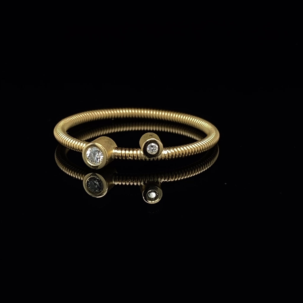 Niessing - 18k Rose Gold Artist Ring - DESIGNYARD, Dublin Ireland.