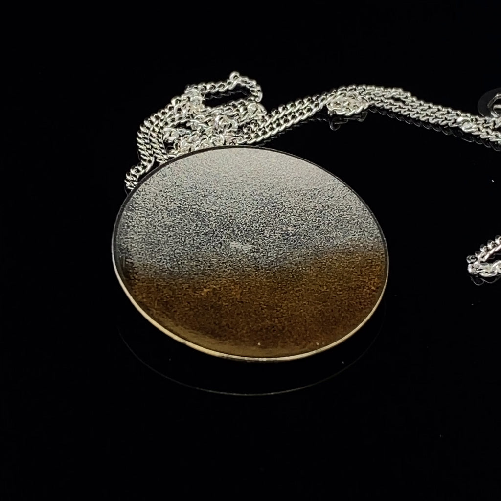 Kokkino - Electra Large 24k Yellow Gold Plated Silver Necklace - DESIGNYARD, Dublin Ireland.