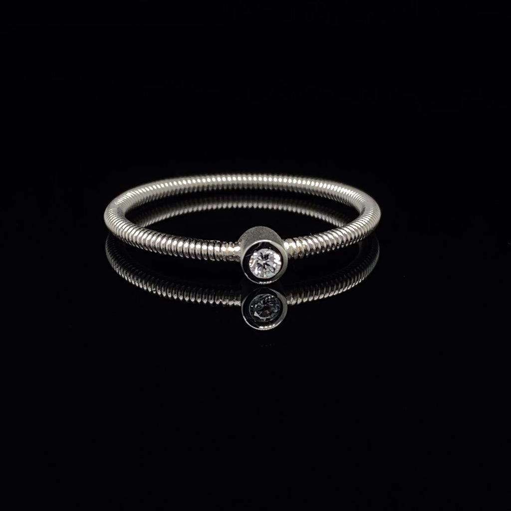Niessing - Platinum Artist Ring - DESIGNYARD, Dublin Ireland.
