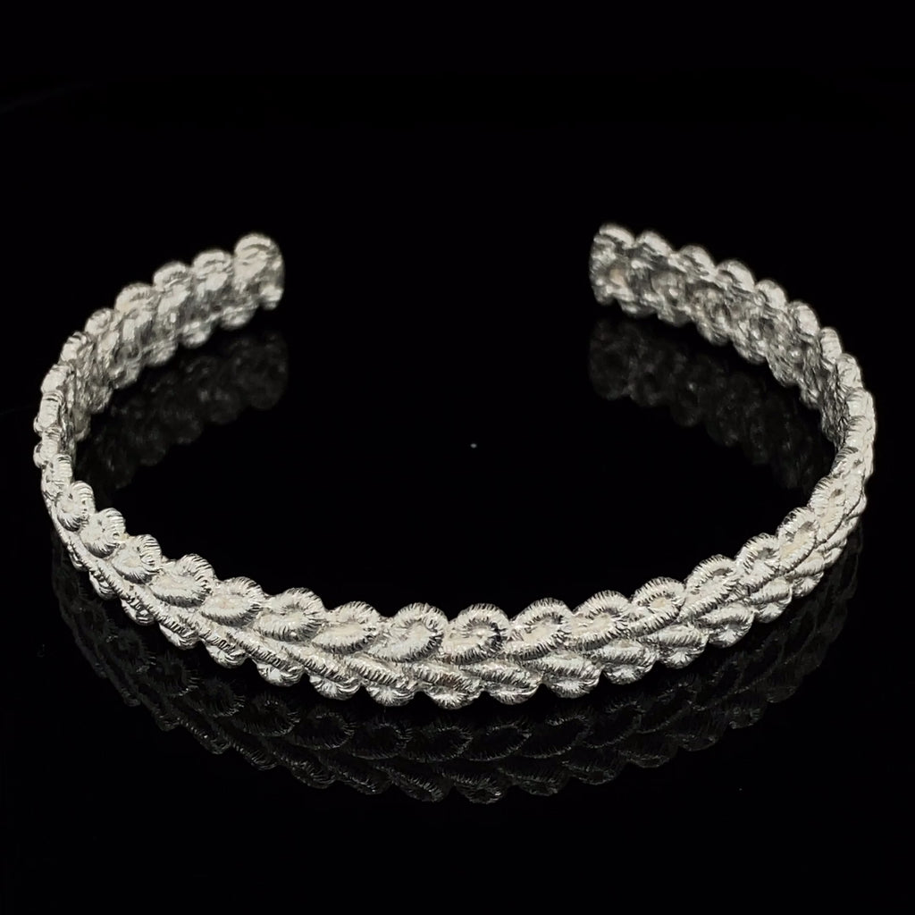 Brigitte Adolph - Sterling Silver Bordure Bracelet - DESIGNYARD, Dublin Ireland.