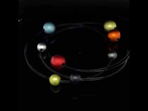 Video of Ursula Muller's Multi Colour Beads Aluminium Black Bracelet. Available on DESIGNYARD.com and in our Contemporary Jewellery Shop Dublin, Ireland. Worldwide Shipping with DHL.