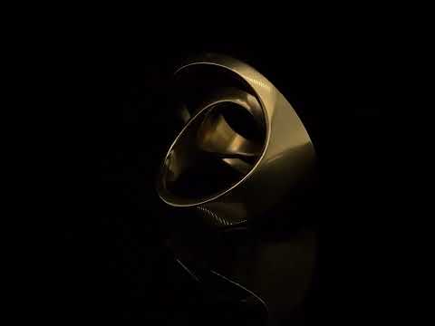 Video of Angela Hubel's Contemporary 18k Yellow Gold Sunshine Diamond Statement Eternity Ring. Available on DESIGNYARD.com  No 1 for Contemporary Jewellery in Europe. Shipping Worldwide.
