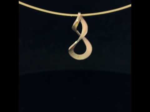 Video of Cardillac's Contemporary 14k Yellow Gold Curl Statement Necklace. Available on DESIGNYARD.com and in our Jewellery Shop Dublin, Ireland. Free Worldwide Shipping with DHL.