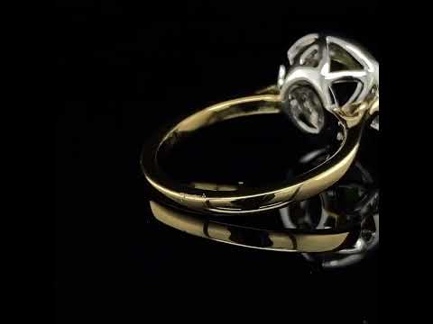 Video of 18k Yellow & White Gold Green Tourmaline Diamond Cocktail Ring. Available on DESIGNYARD.com and in our Jewellery Shop Dublin, Ireland. Free Worldwide Shipping with DHL.