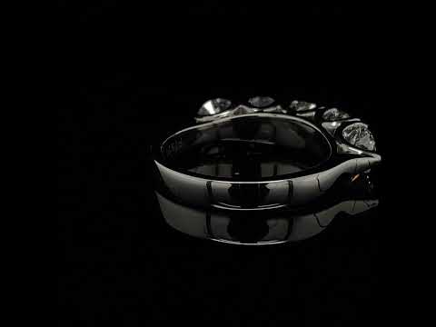 Video of Platinum 2.27ct GIA Certified Vos Diamond Eternity Ring. Available on DESIGNYARD.com and in our Jewellery Shop Dublin, Ireland. Free Worldwide Shipping with DHL.