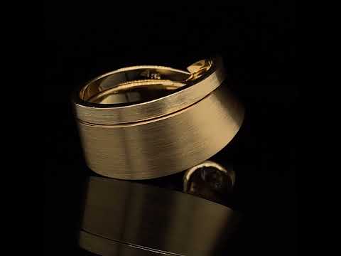 Video of Cardillac's Contemporary 18k Yellow Gold Diamond Tulip Alternative Engagement Ring. Available on DESIGNYARD.com and in our Jewellery Shop Dublin, Ireland. Free Worldwide Shipping with DHL.