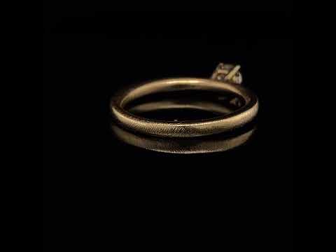 Video of Diana Porter's 9k Yellow Fair Trade Gold Champagne Diamond Engagement Ring. Available on DESIGNYARD.com and in our Contemporary Jewellery Shop Dublin, Ireland. Free Worldwide Shipping with DHL.
