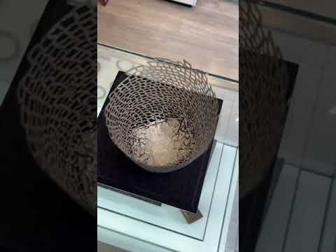 Video of Claire Malet's Winter Sketch Sculpture available on DESIGNYARD.com and in store Dublin Ireland.