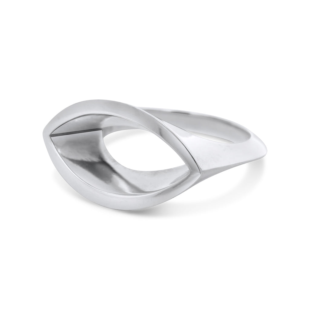 Photograph 2 of Siobhan McArdle's Sterling Silver Sentient Ring. Available on DESIGNYARD.com and in our Contemporary Jewellery Shop Dublin, Ireland. #1 for Contemporary Jewellery.