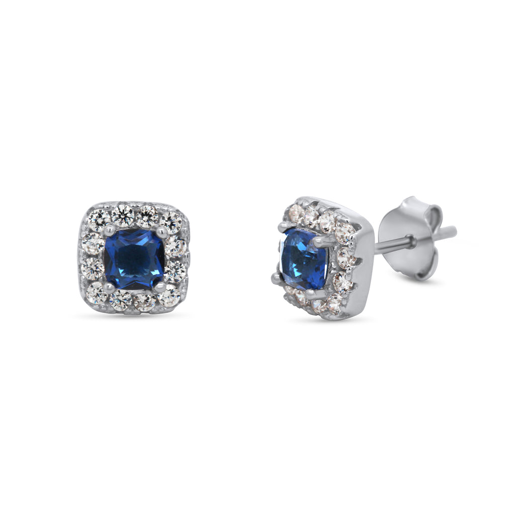 Photograph 1 of Sterling Silver Classic Cluster Earrings. Available on DESIGNYARD.com and in our Jewellery Shop Dublin, Ireland. Shipping Worldwide.