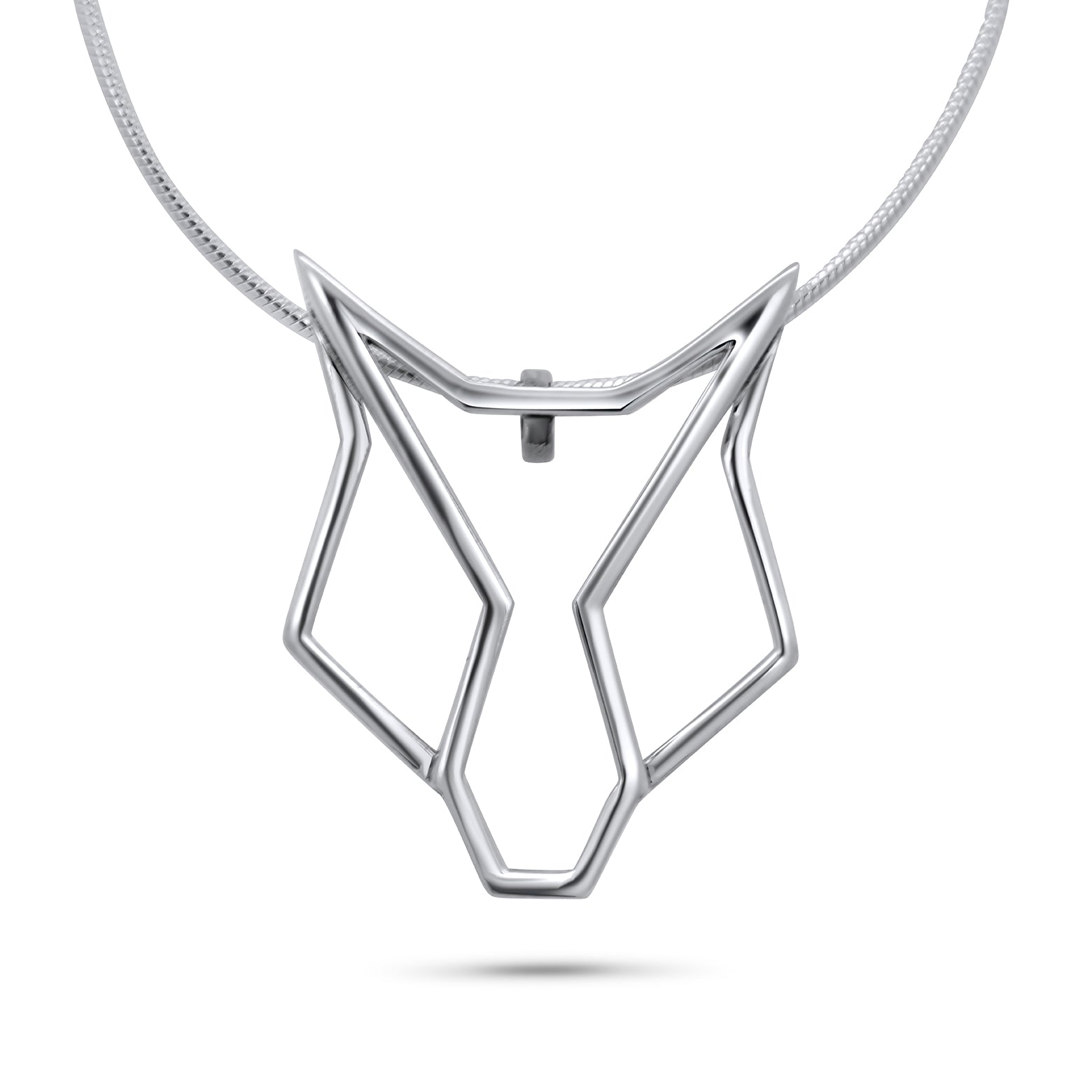Contemporary Irish Made Sterling Silver Fox Pendant By Vanessa Ree contemporary-irish-made-sterling-silver-fox-pendant-by-vanessa-ree
