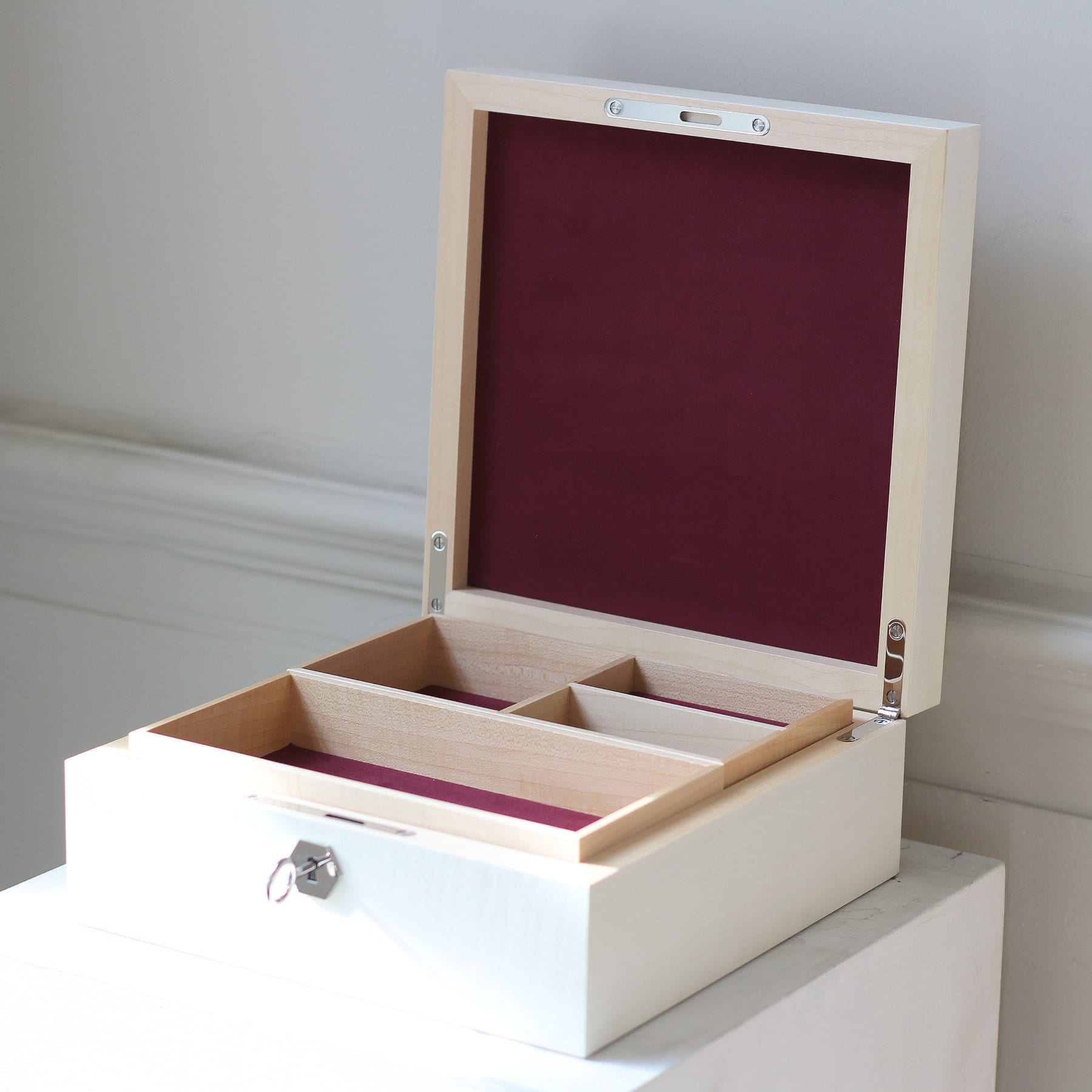 Designyard Earring Box Wood - Colour Fusion Box Edition - by Ian Hawthorne DESIGNYARD