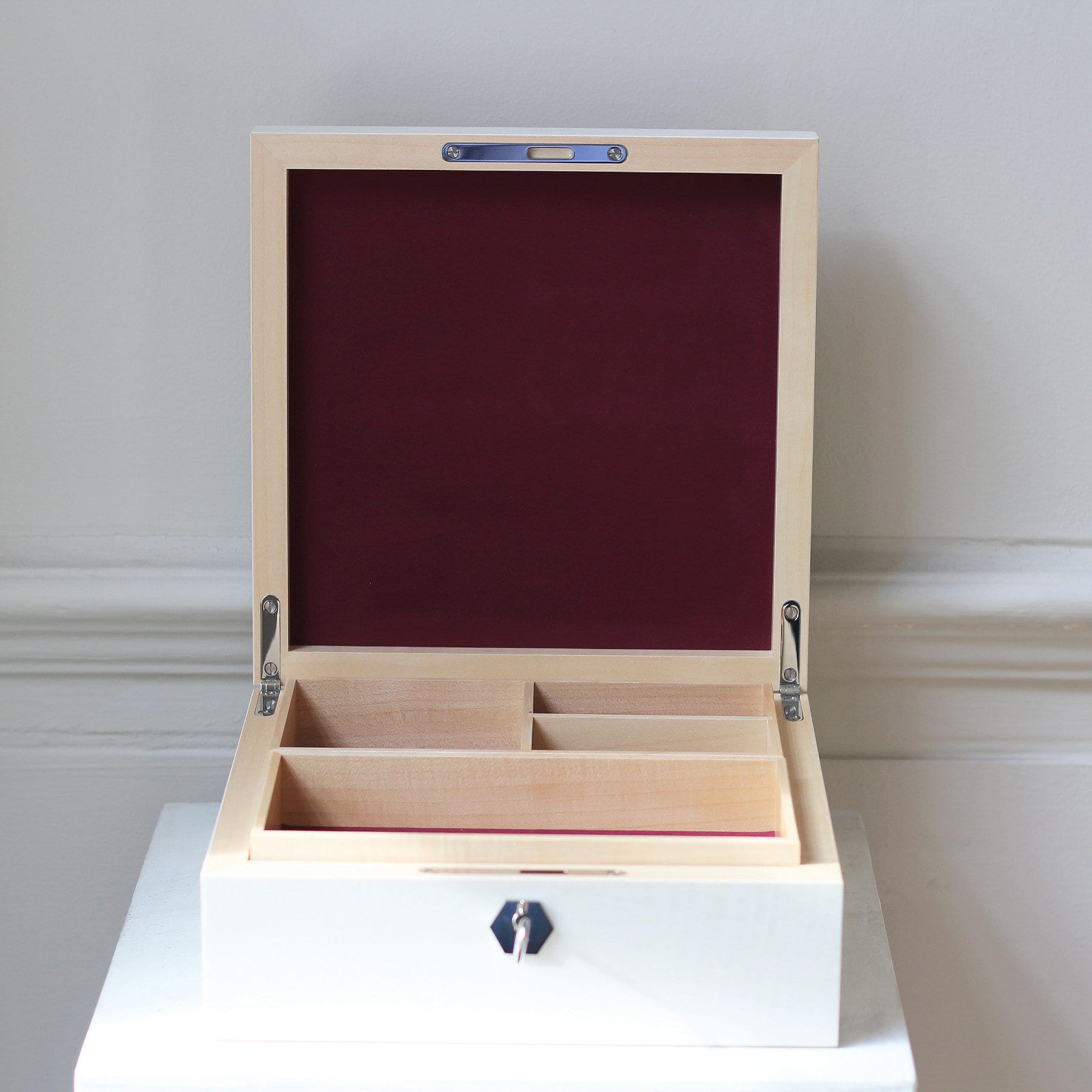 Designyard Earring Box Wood - Colour Fusion Box Edition - by Ian Hawthorne DESIGNYARD