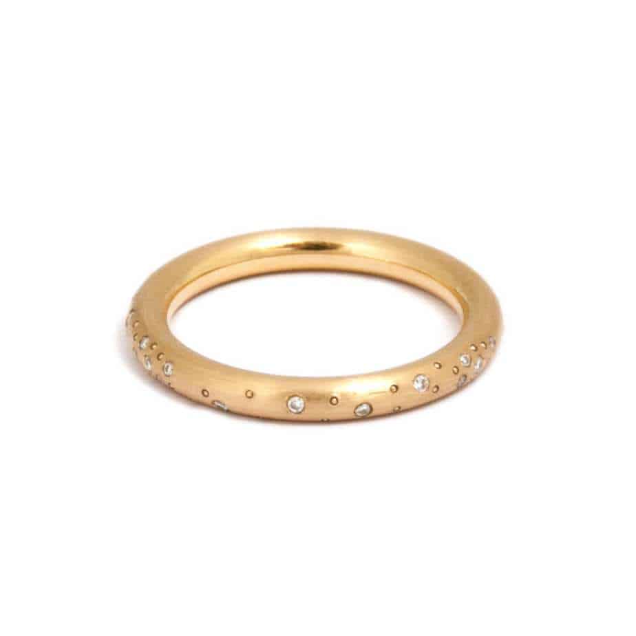 Meister - 18k Rose Gold Diamond Constellation Ring - DESIGNYARD, Dublin Ireland.