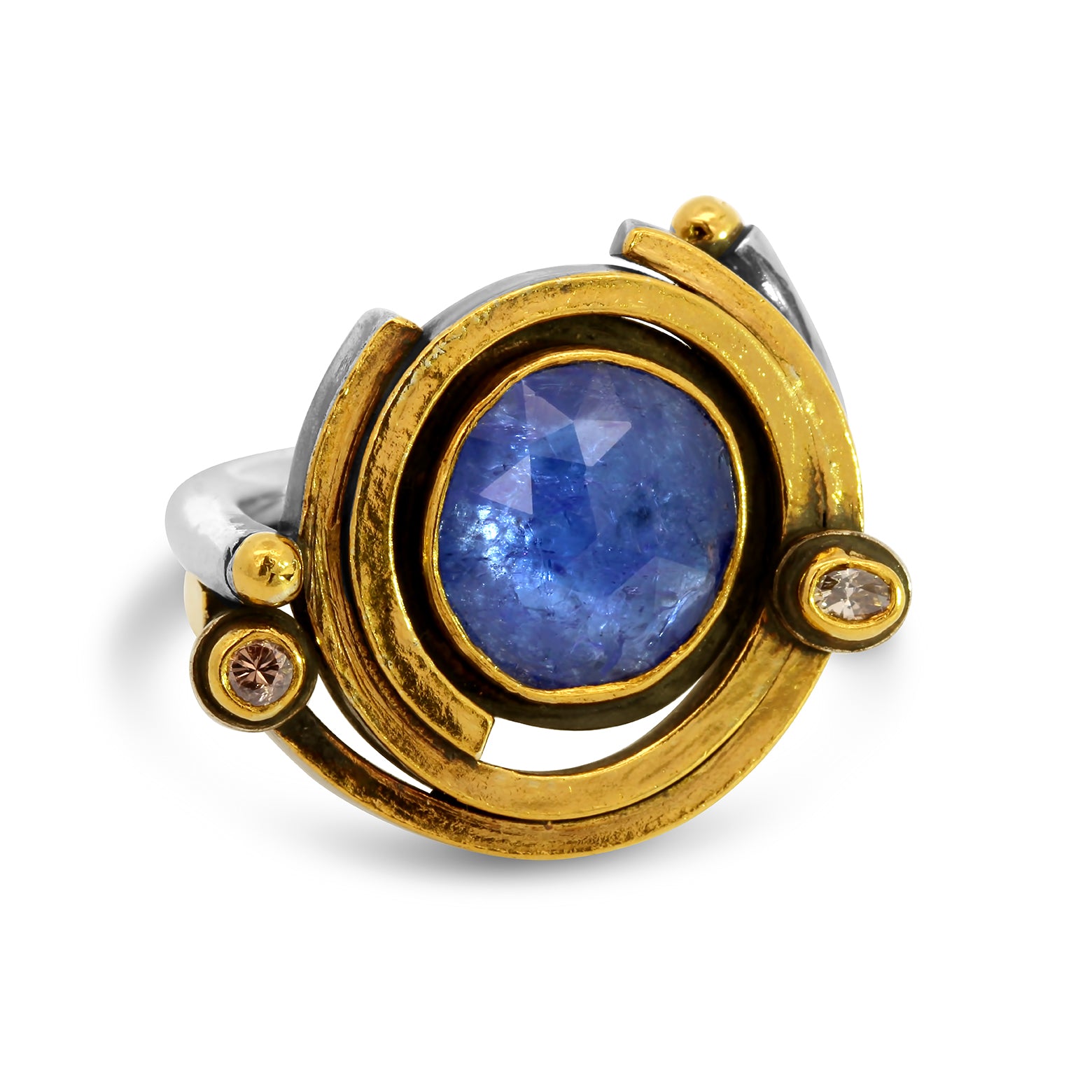 Tanzanite diamond on sale ring