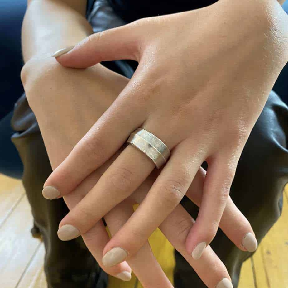 Erik Urbschat's Contemporary Fine Silver Ridge Ring II - by Erik ...