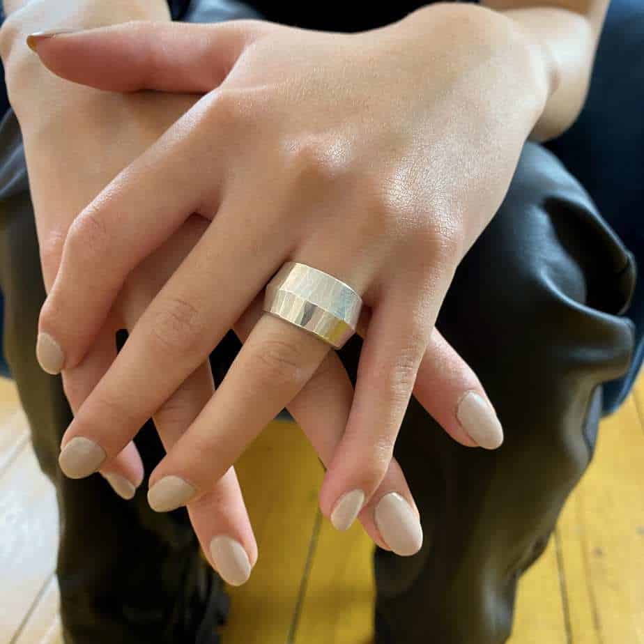 Erik Urbschat's Contemporary Fine Silver Ridge Ring - by Erik Urbschat ...