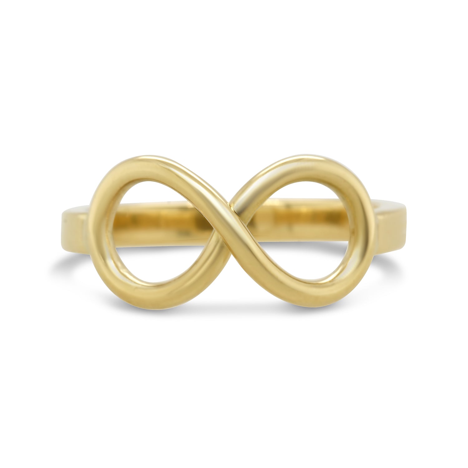 Friederike Grace Handmade 18k Yellow Gold Infinity Ring - by Friederike ...