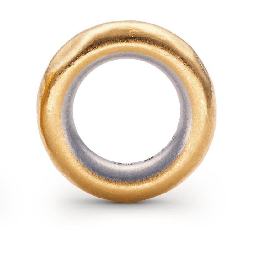 Photograph 4 of Niessing's Contemporary 24k Yellow Gold & Platinum Performance Wedding Ring. Available on DESIGNYARD.com and in our Jewellery Shop Dublin, Ireland. Free Worldwide Shipping with DHL.
