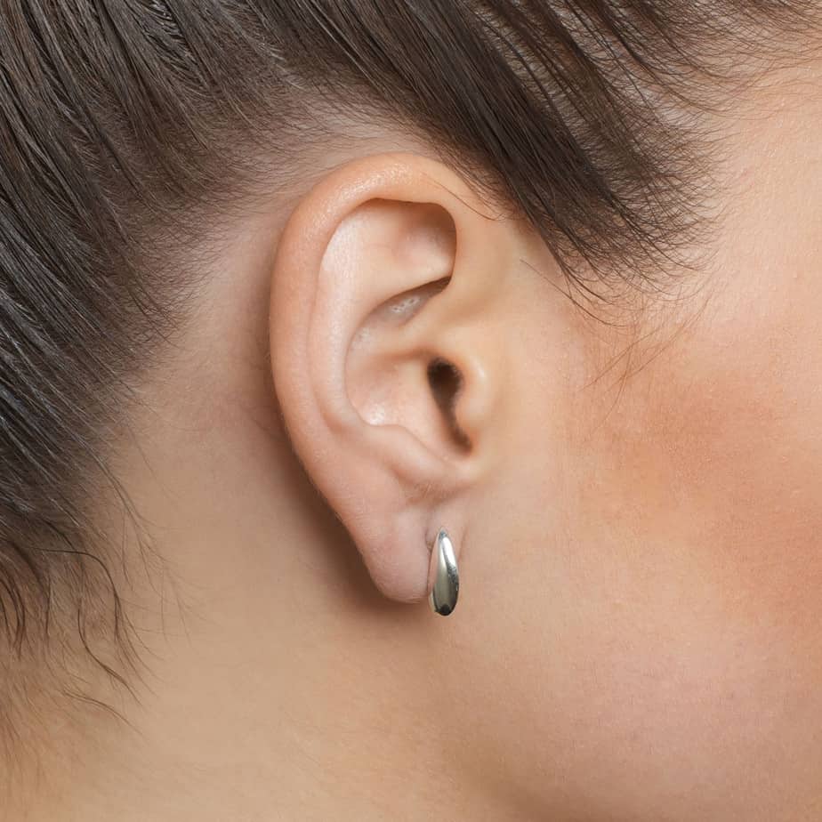 Paul Finch - Sterling Silver Shell Earrings - DESIGNYARD, Dublin Ireland.