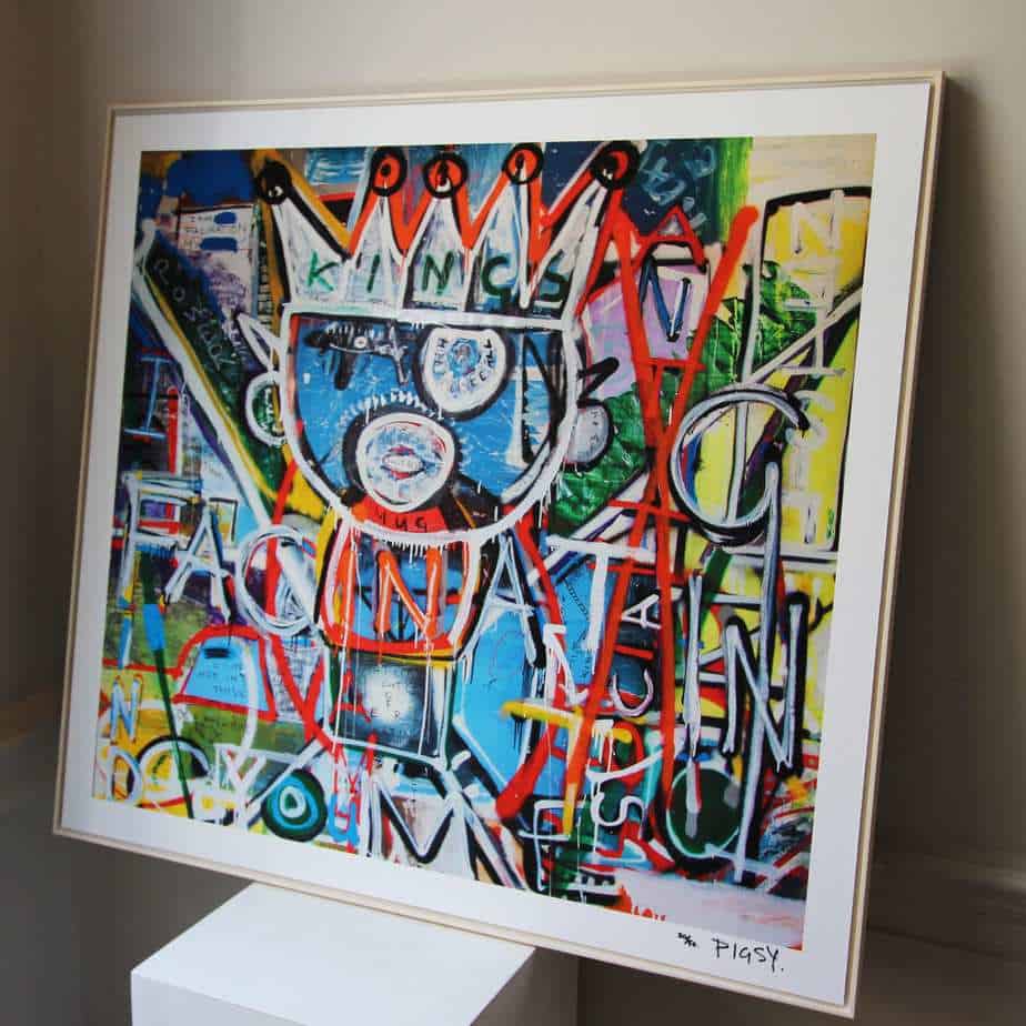 Pigsy - Framed Print I Find You Fascinating - DESIGNYARD, Dublin Ireland.
