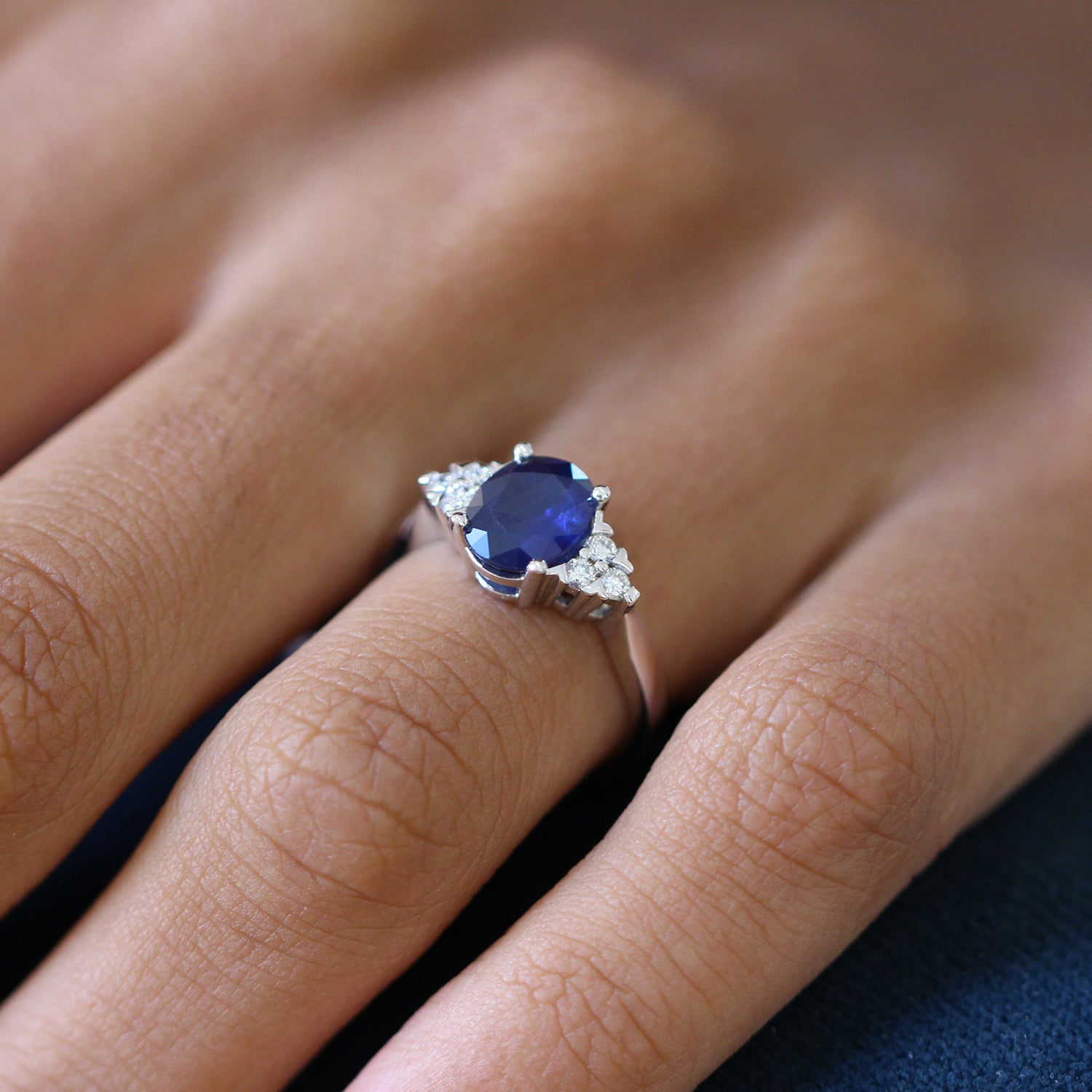 Blue Sapphire Rings | The Diamond Store