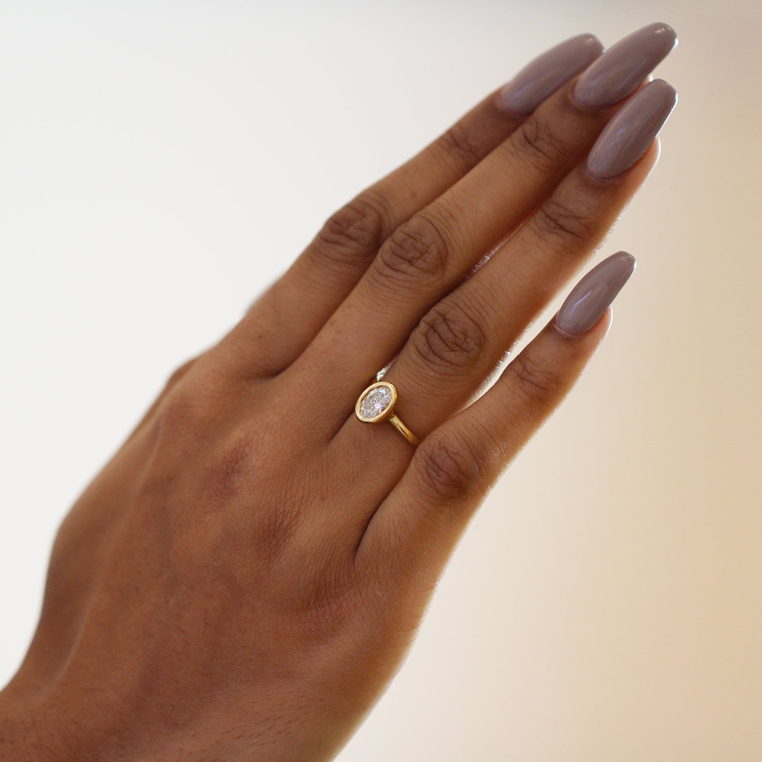 Yellow gold store engagement rings oval