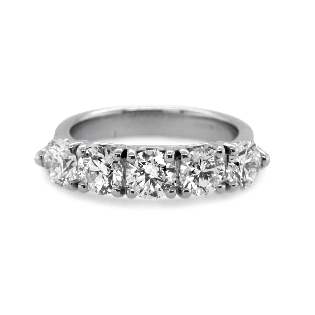 Ronan Campbell - Platinum 2.27ct GIA Certified Vos Diamond Ring - DESIGNYARD, Dublin Ireland.