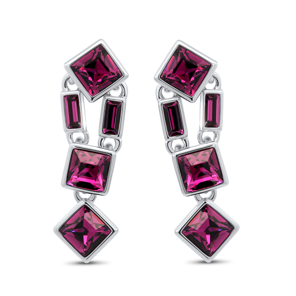 Simon Harrison - Claudette Crystal Drop Earrings - DESIGNYARD, Dublin Ireland.